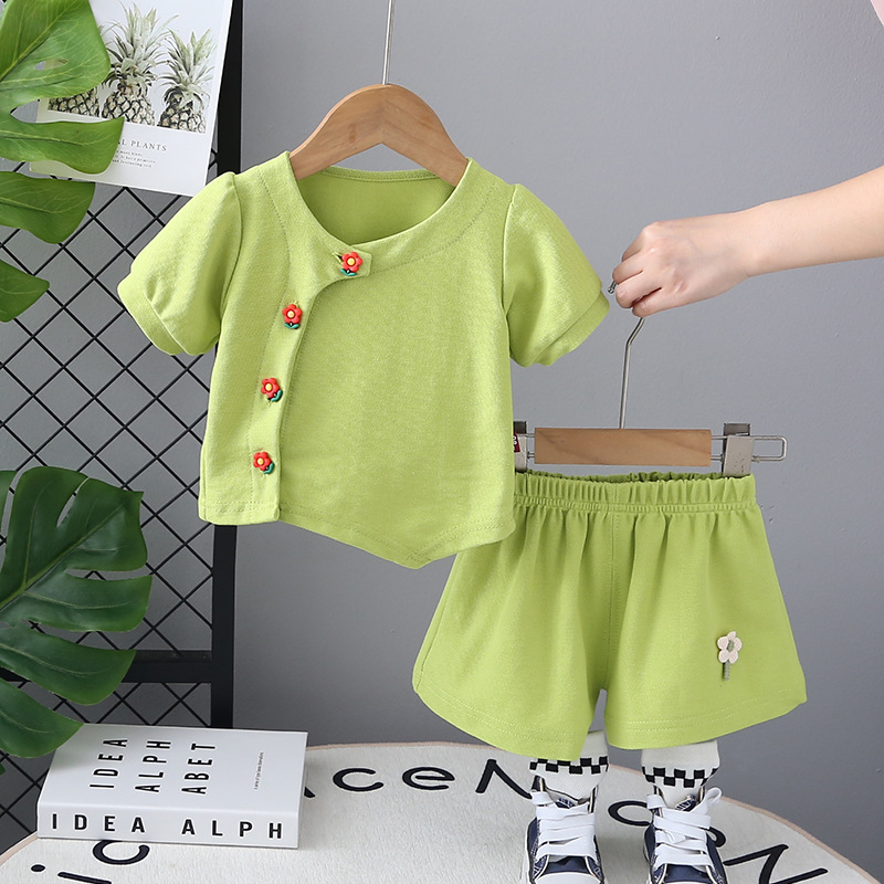 Baby Clothing Designer - Summer baby girls' clothing outfits sets