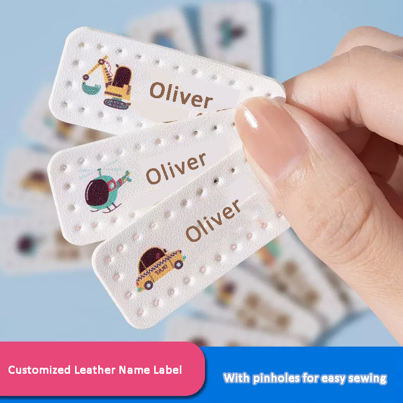 Baby Clothing Names - Customized Leather Laser Name Label Sticker