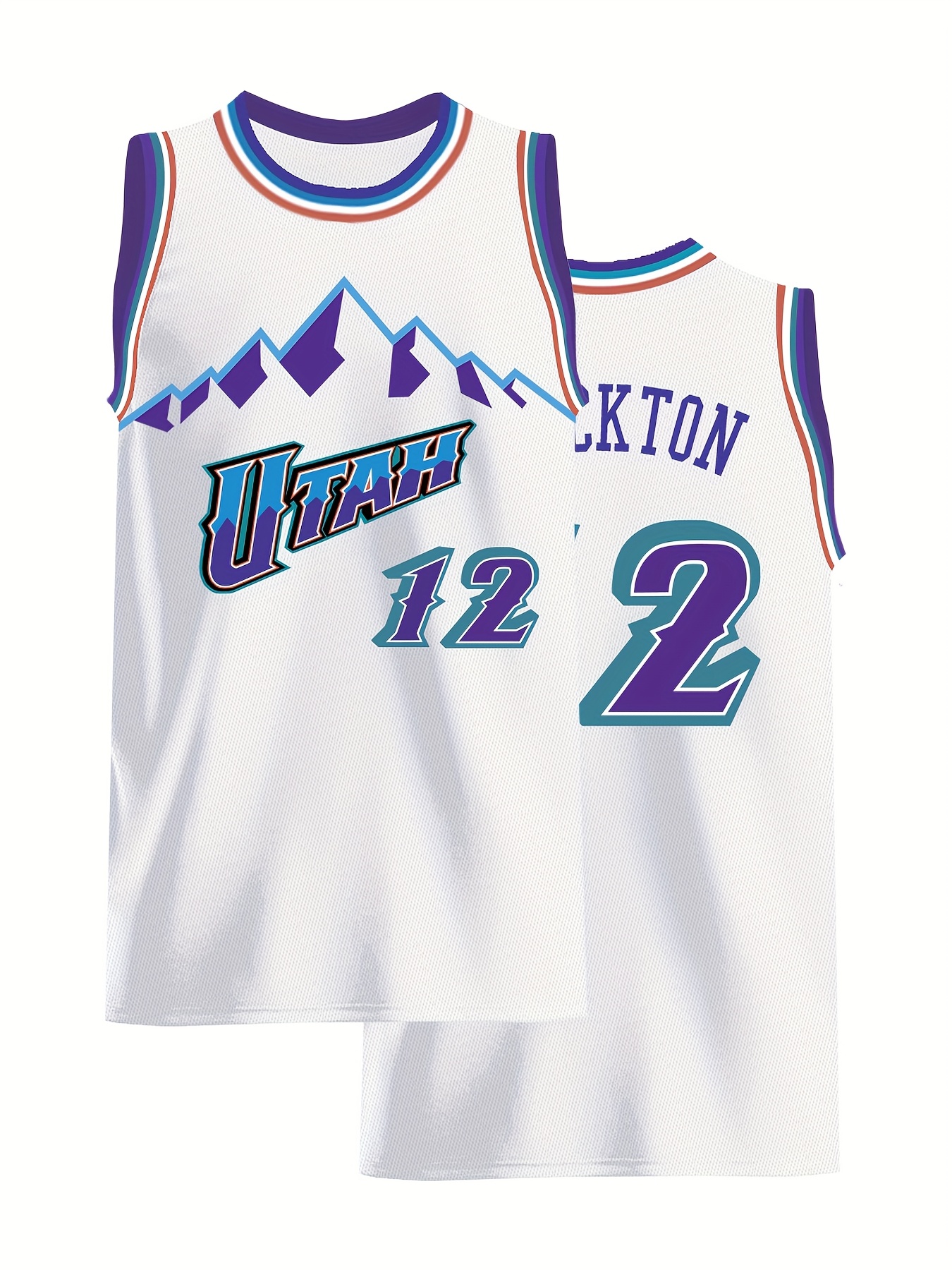 Baby Clothing Logo - Parent-child Utah Jazz Stockton 12 Basketball