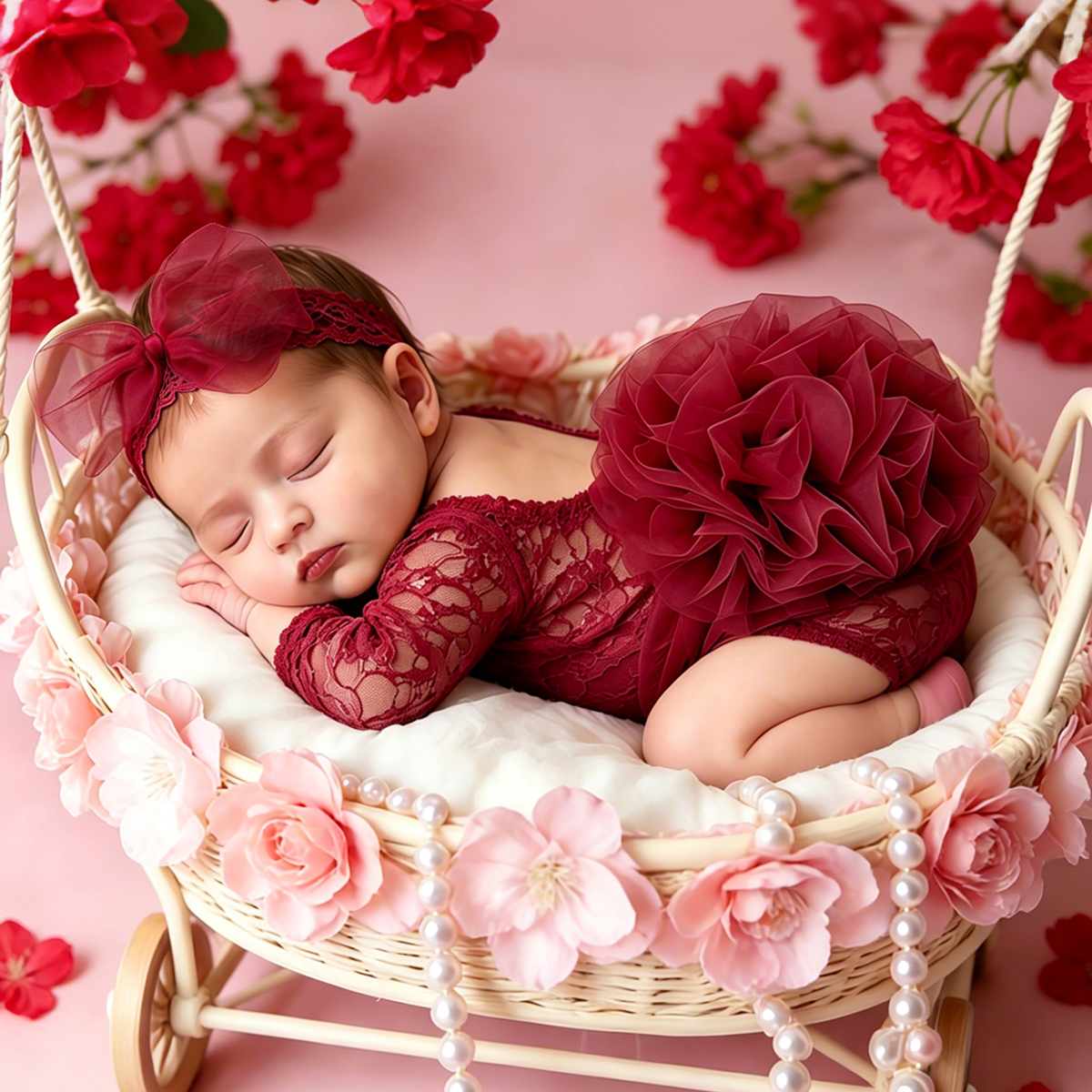 Baby Clothing Onesies - 2pcs/sets Baby Tutu Dress Newborn Photography