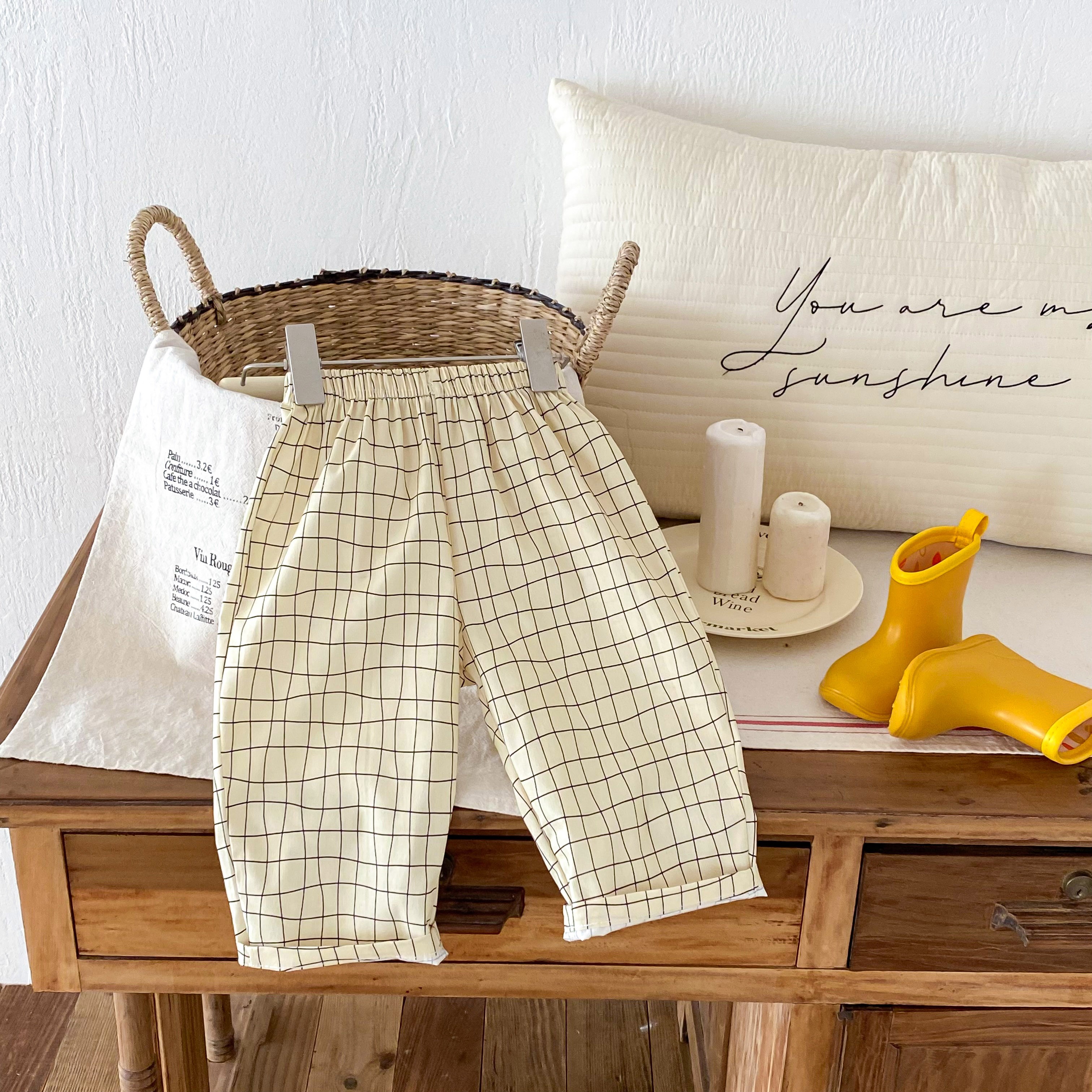 Fashion Plaid Pants Kids Boys  - đánh giá và giá Baby Boy Clothing Zara