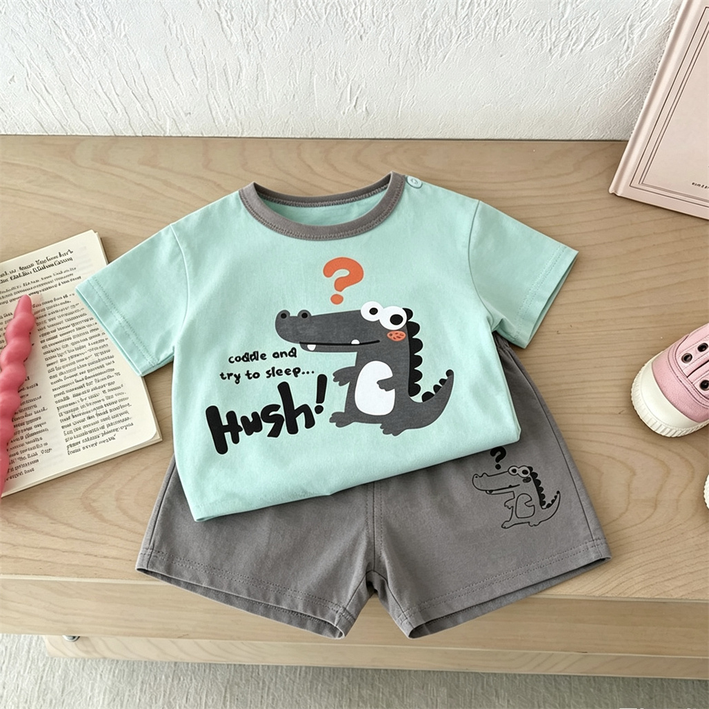 Cute Tshirt+Shorts 2pcs Toddle - đánh giá và giá Baby Clothing Designer