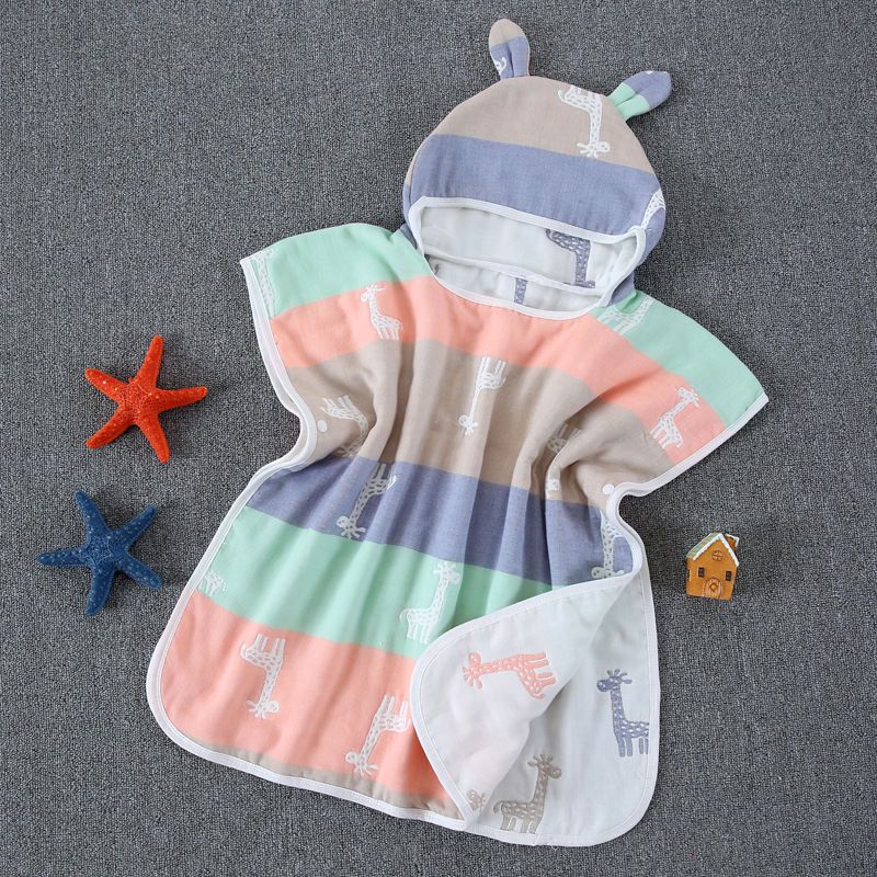 Four Seasons Children Bathrobe - đánh giá và giá Hooded Bath Towel