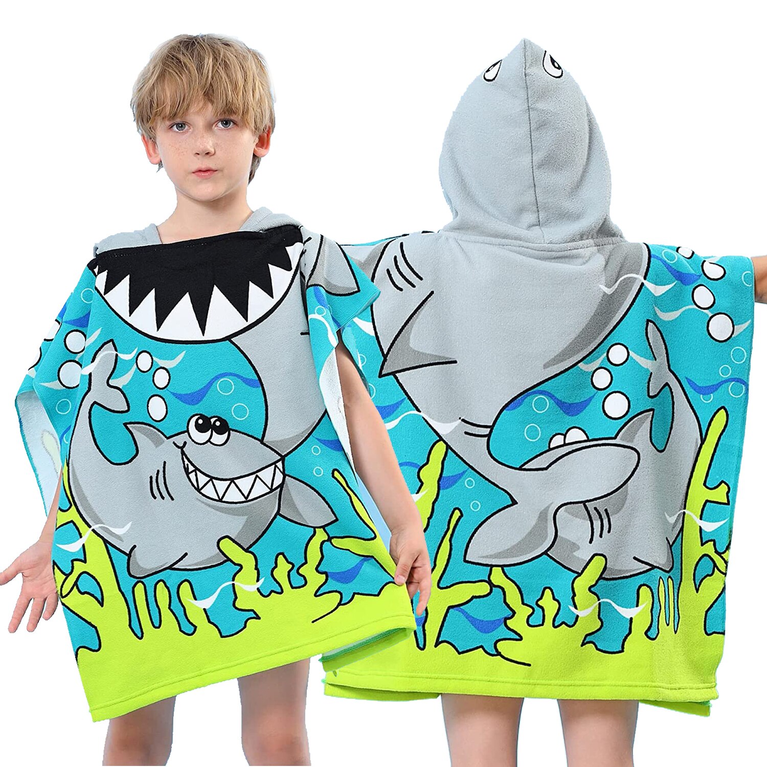 1pc Cute Bath Cartoon Animals  - đánh giá và giá Hooded Bath Towel