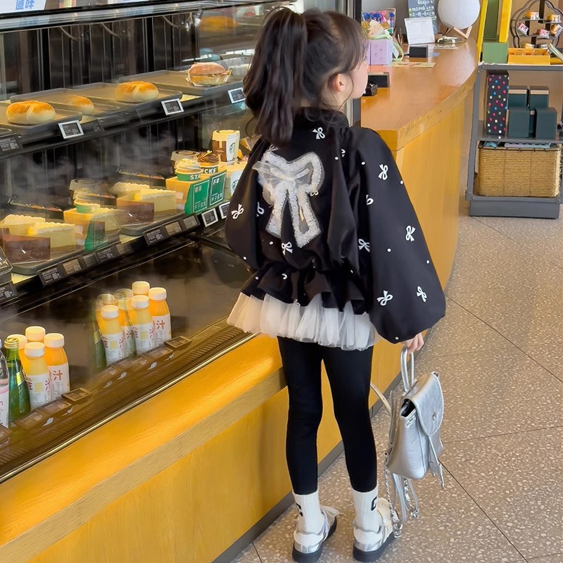 Kids Girls Coat Children's Bow - đánh giá và giá Baby Clothing Zip