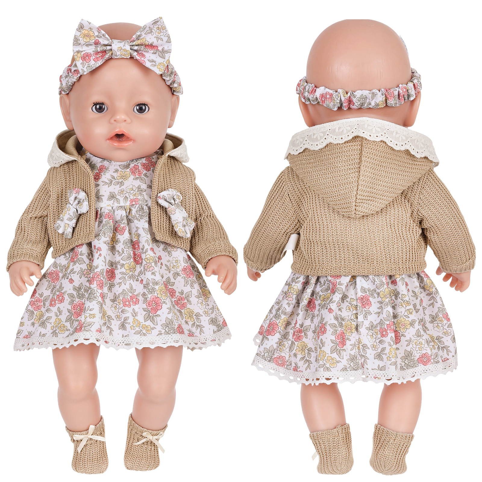 Cute Doll Clothes for 16-18 In - đánh giá và giá Baby Clothing Dresser