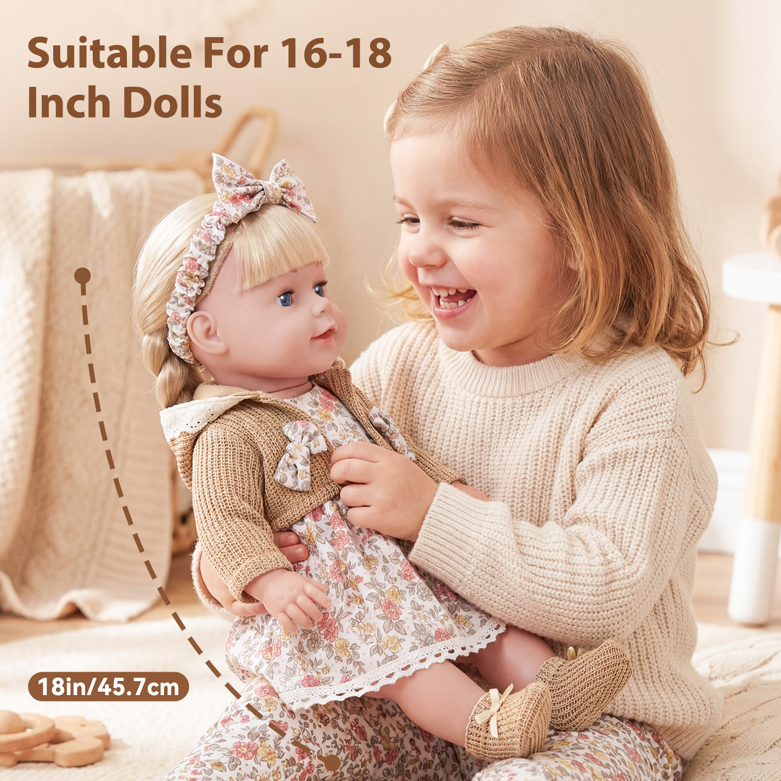 Cute Doll Clothes for 16-18 In - đánh giá và giá Baby Clothing Dresser