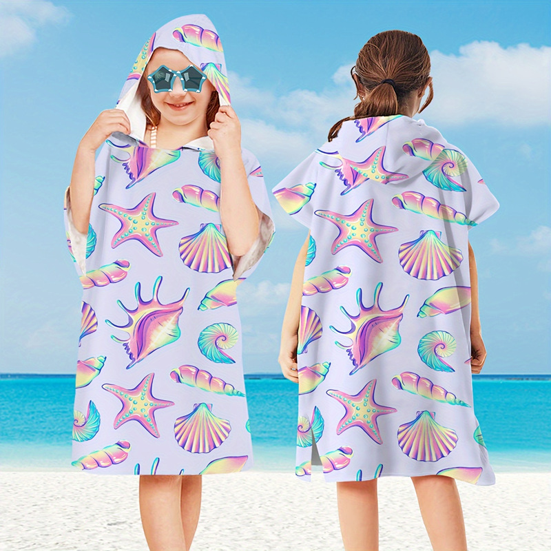 Baby Cartoon Printing Bathrobe - đánh giá và giá Hooded Bath Towel
