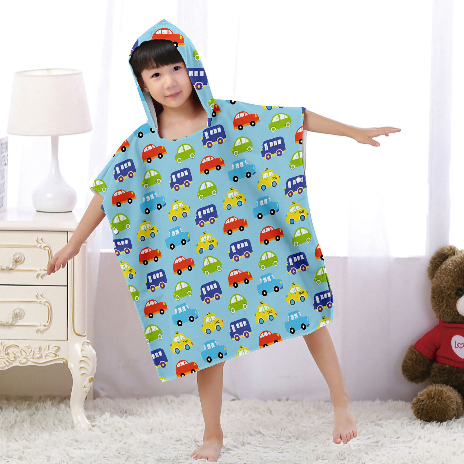 Car Series Kids Hooded Bath To - đánh giá và giá Hooded Bath Towel