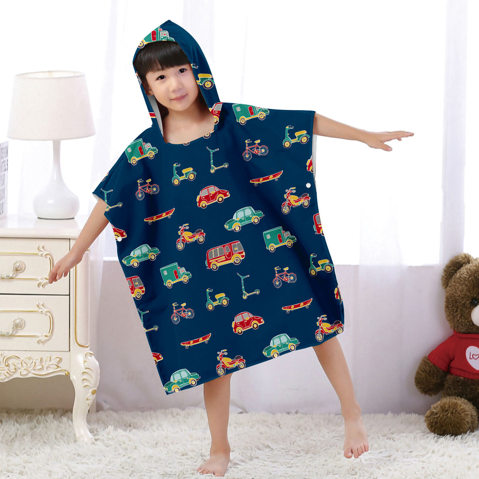 Car Series Kids Hooded Bath To - đánh giá và giá Hooded Bath Towel