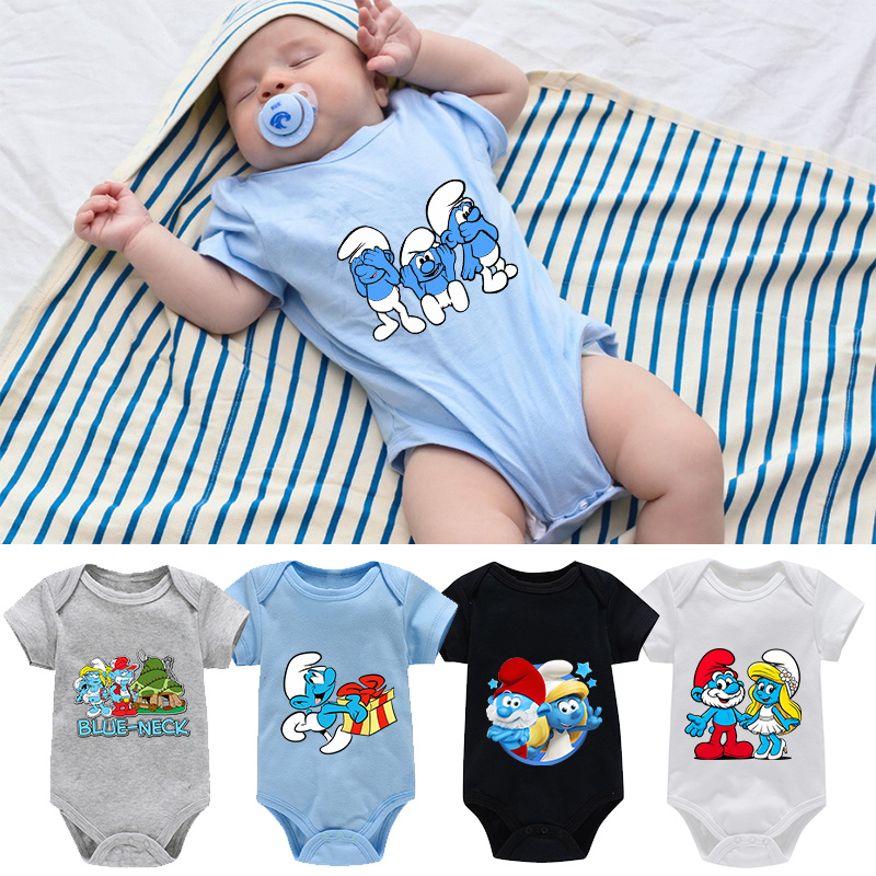 T-Smurfes Series Baby Romper C - đánh giá và giá Baby Clothing Onesies