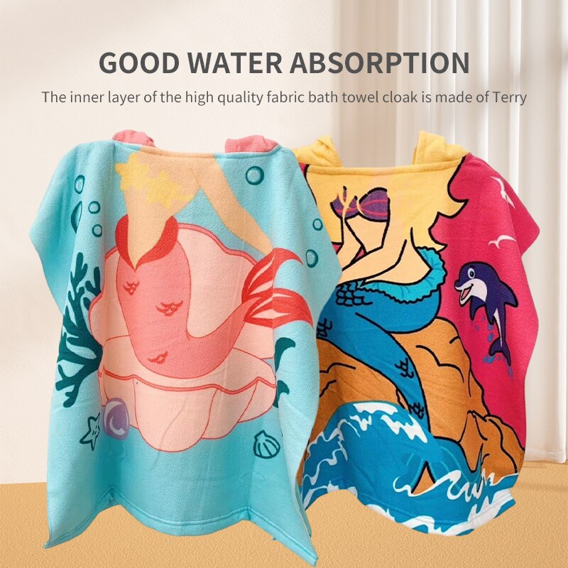 1 PCS New Childrens Bath Towel - đánh giá và giá Hooded Bath Towel