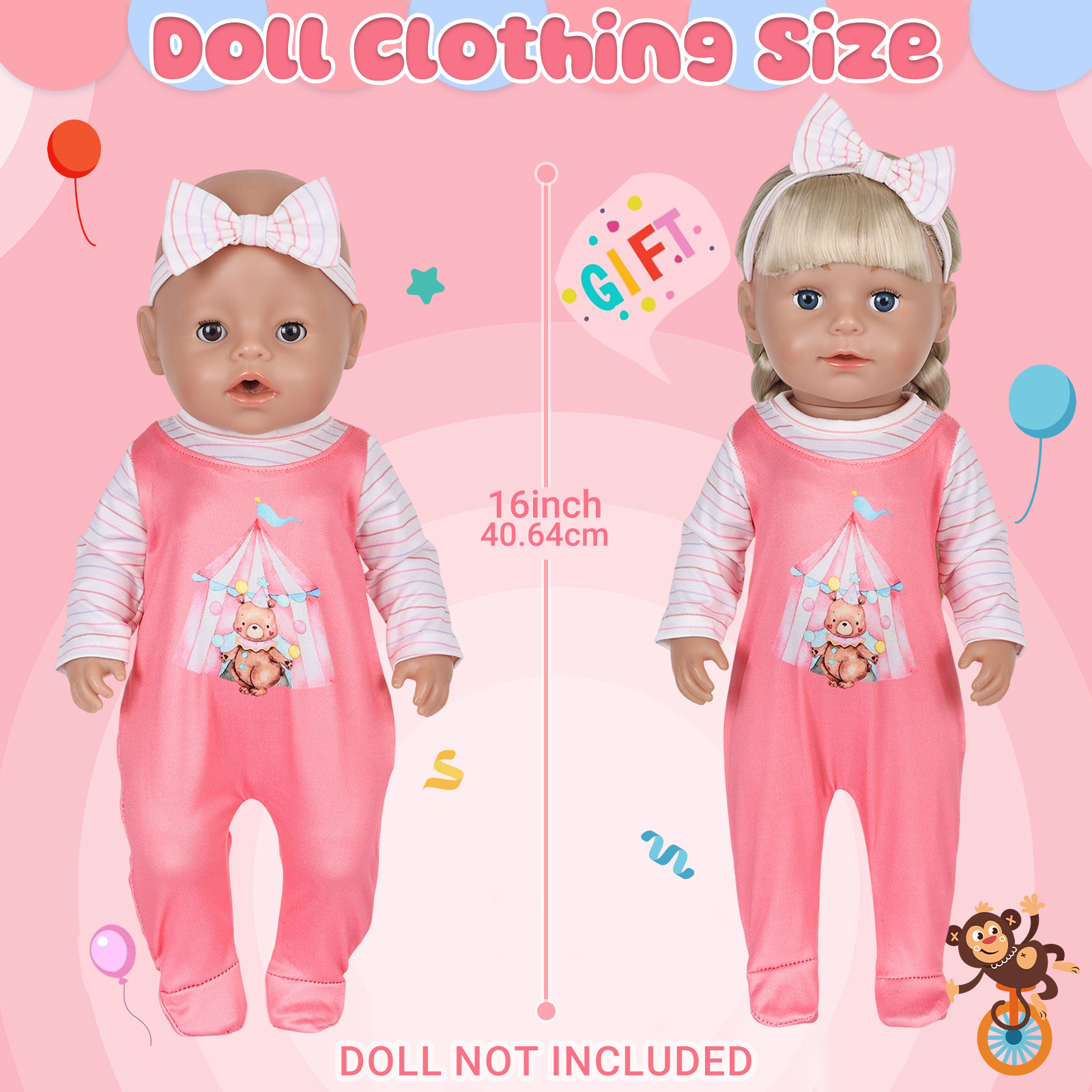 Doll Clothes for 16-18inch 40- - đánh giá và giá Baby Clothing Usa