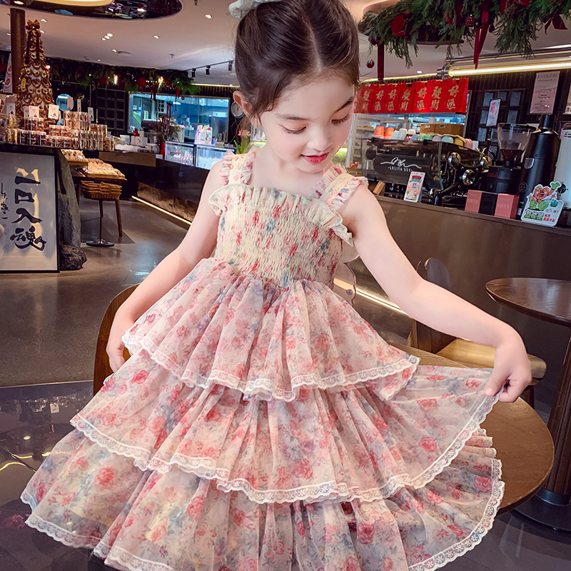 Summer Kids Girl Multi-Layered - đánh giá và giá Baby Clothing Dresser