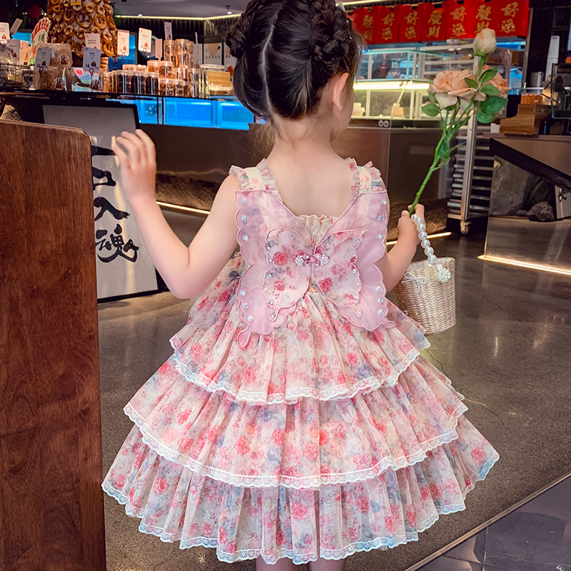 Summer Kids Girl Multi-Layered - đánh giá và giá Baby Clothing Dresser