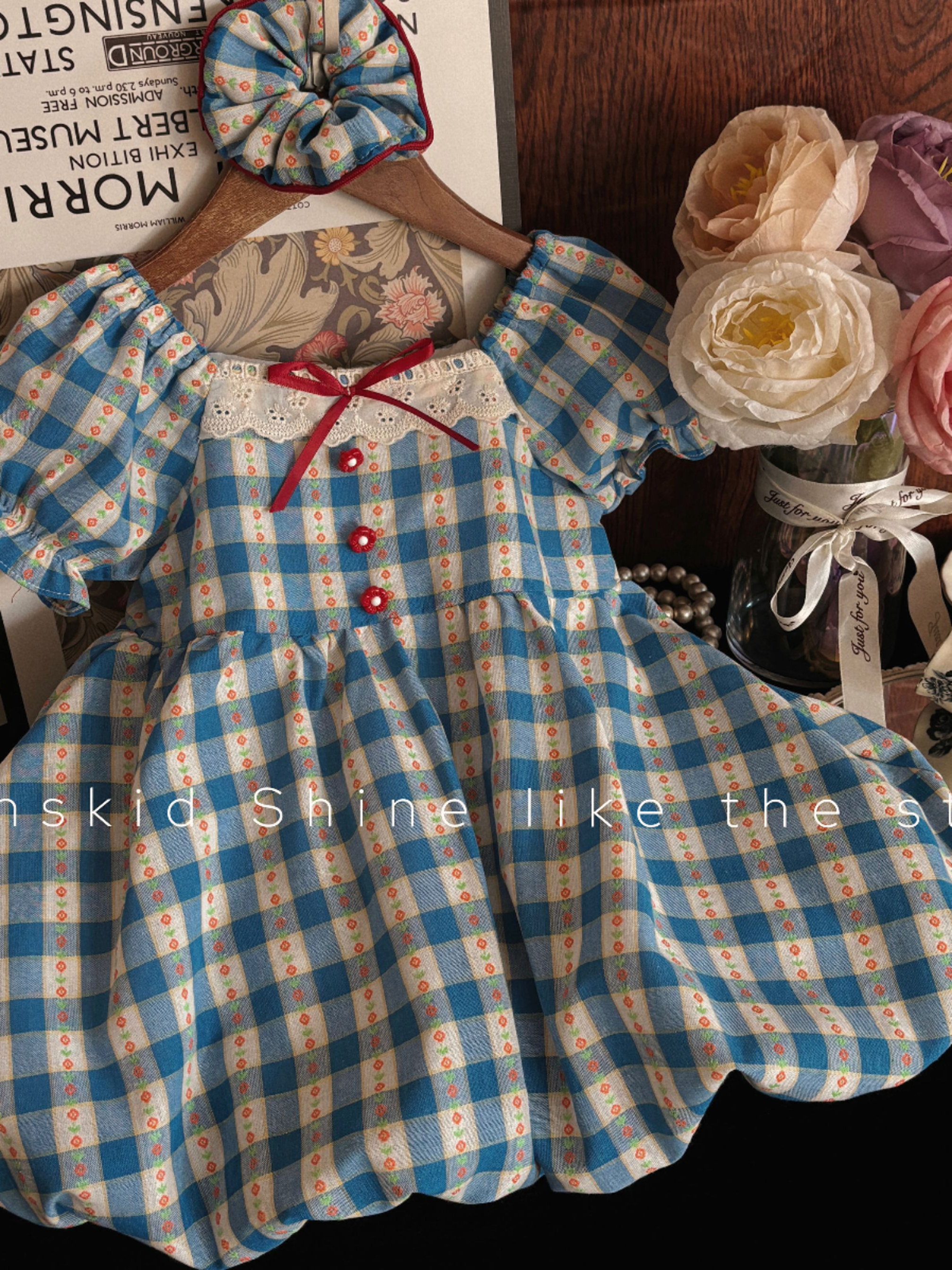 Girls Summer Plaid Dress Baby  - đánh giá và giá Baby Clothing Dresser