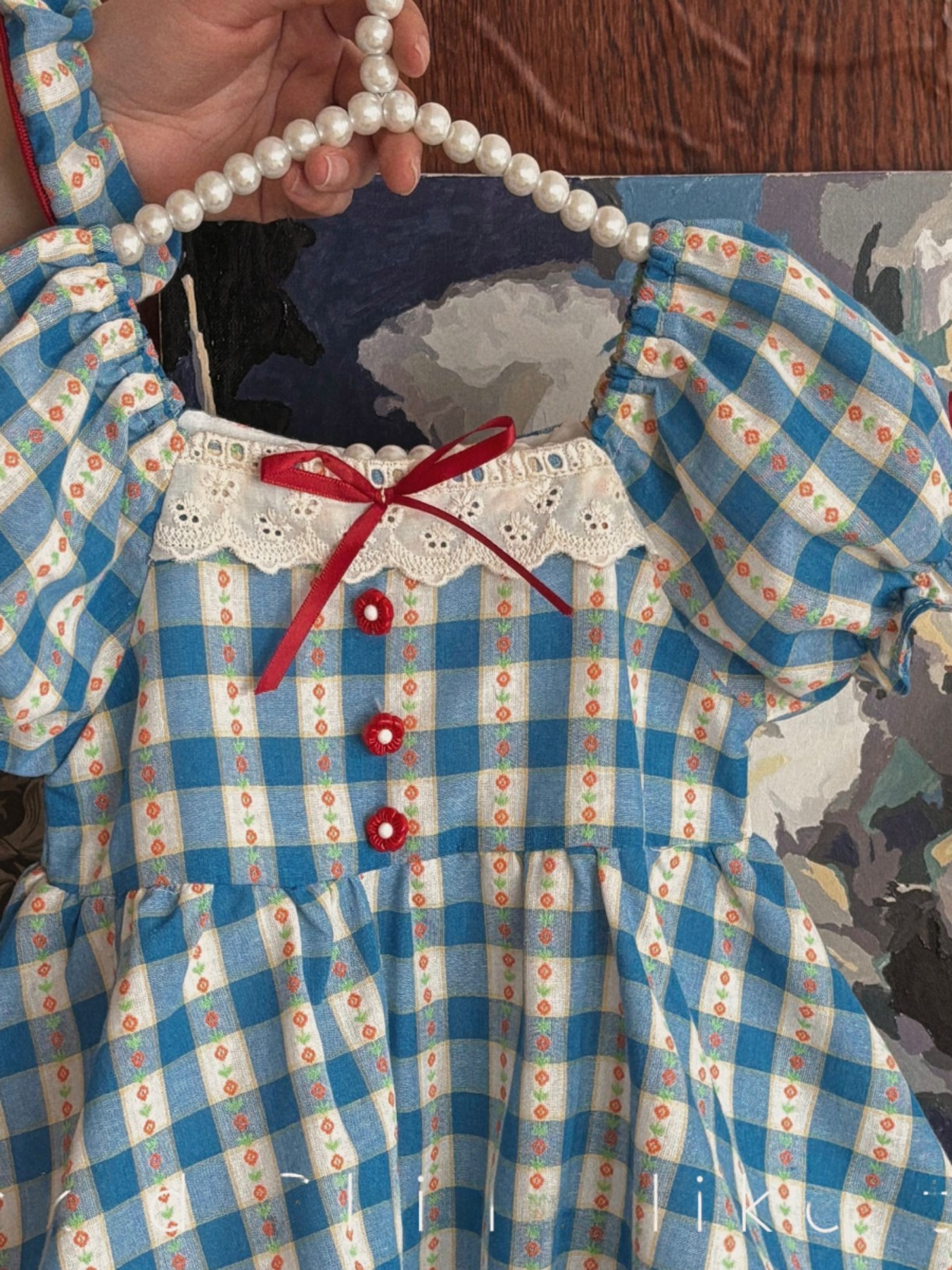 Girls Summer Plaid Dress Baby  - đánh giá và giá Baby Clothing Dresser