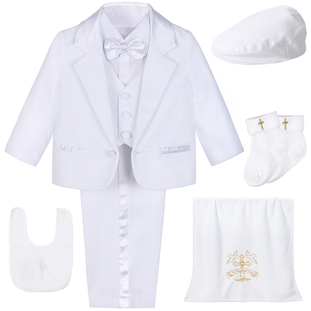 Baby Boy Baptism Outfit Infant - đánh giá và giá Baby Clothing Designer