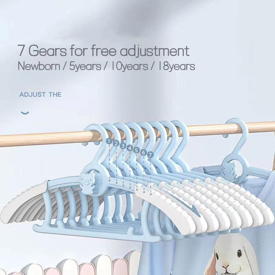 10 Pcs Kids Home Clothes Hange - đánh giá và giá Baby Clothing Drying Rack