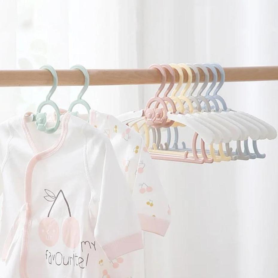 10 Pcs Kids Home Clothes Hange - đánh giá và giá Baby Clothing Drying Rack