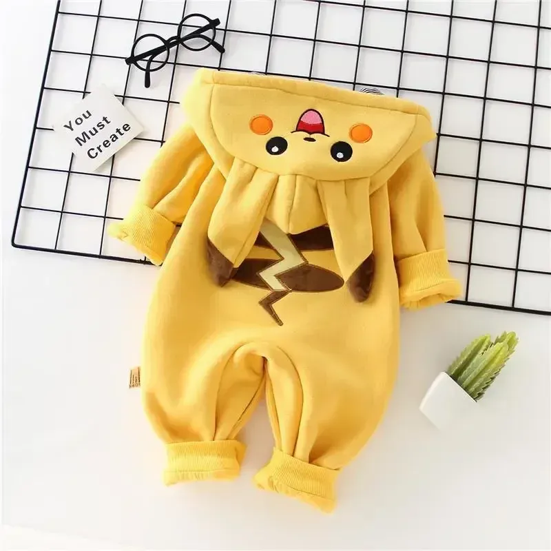 New Cute Cartoon Pokemon Pikac - đánh giá và giá Baby Clothing Onesies