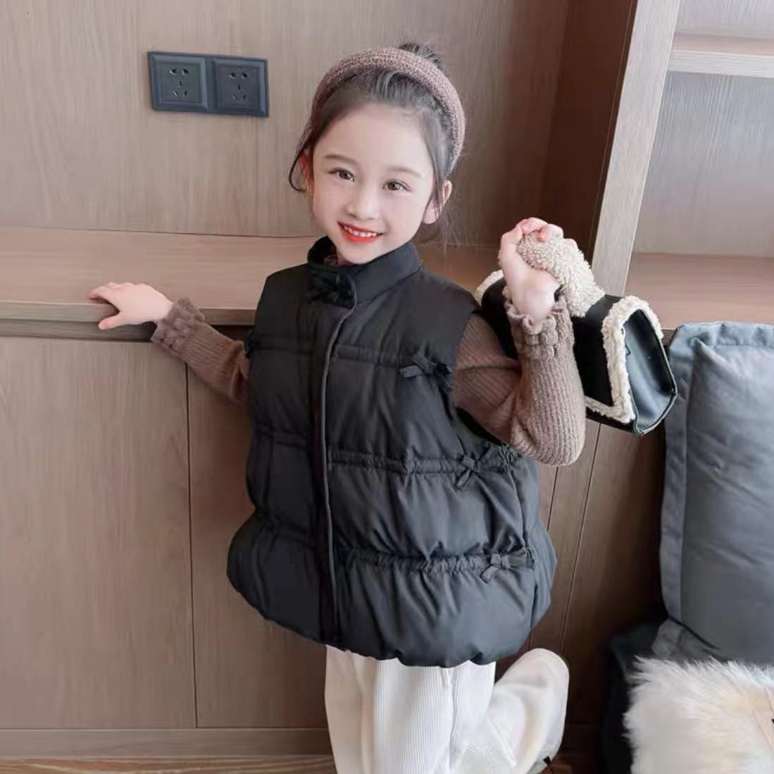 Girl's Thickened Winter Vest 2 - đánh giá và giá Baby Clothing Designer