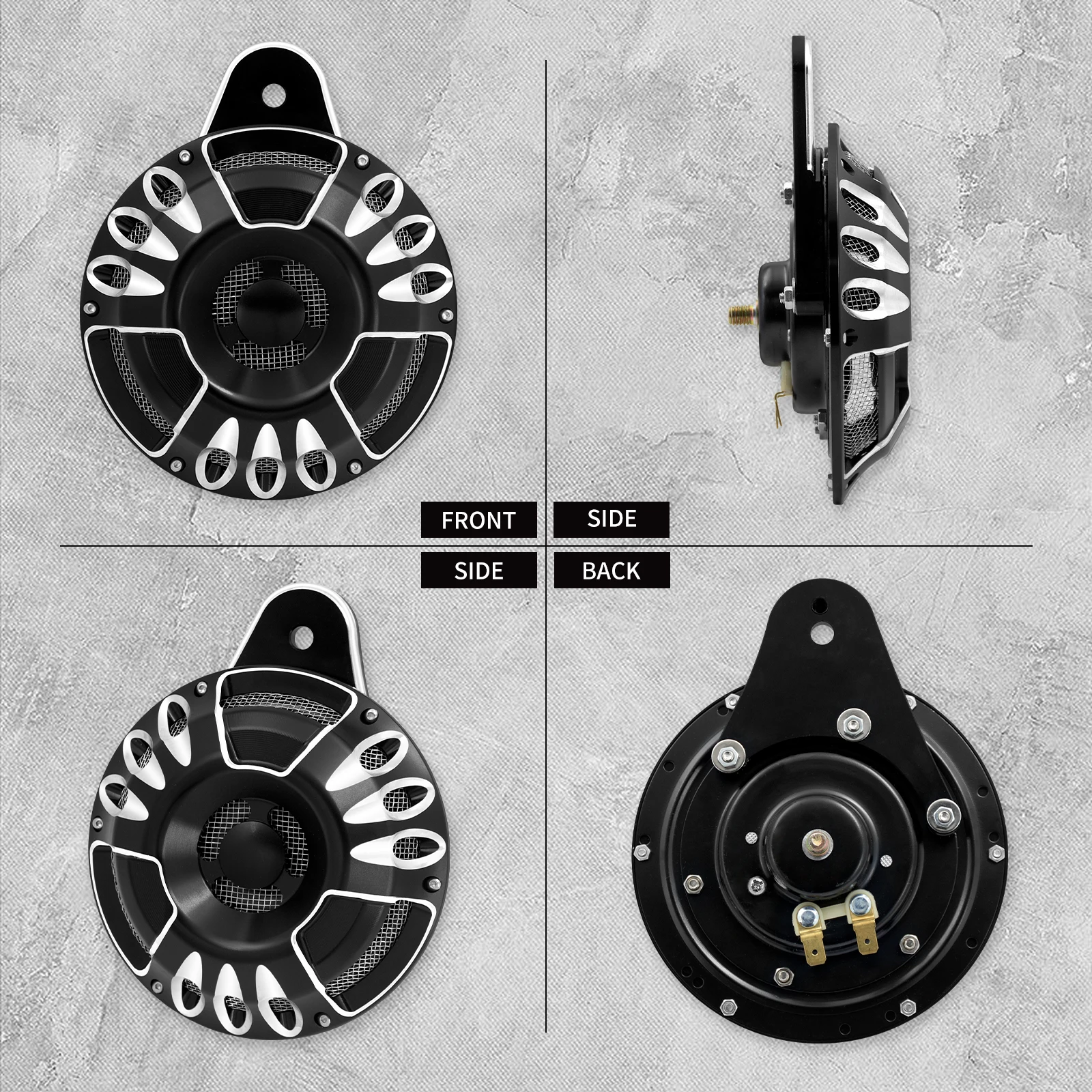 Motorcycle CNC Horn Speaker Co - đánh giá và giá Baby Xl