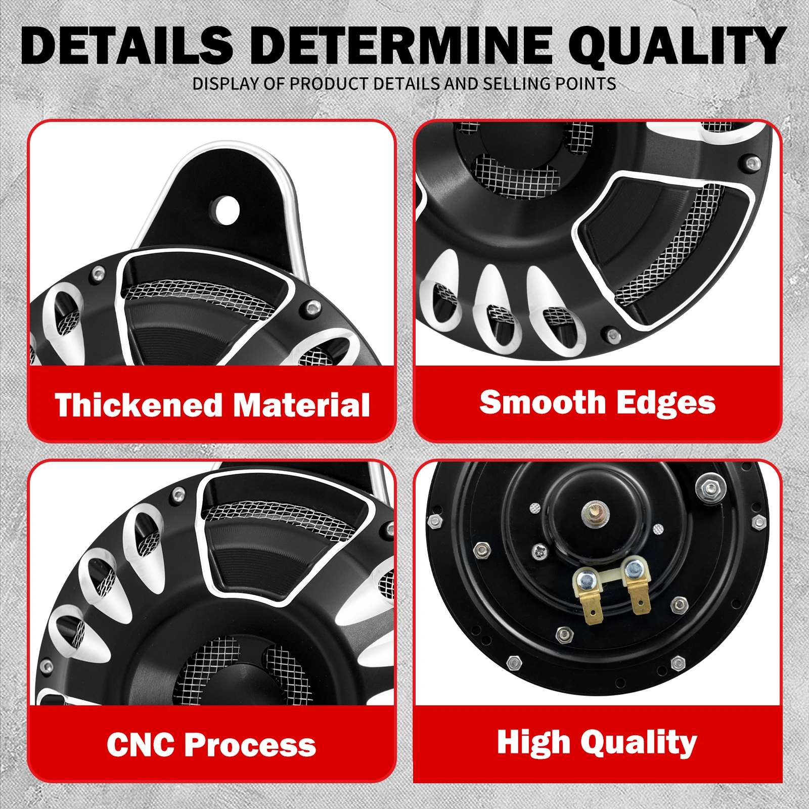 Motorcycle CNC Horn Speaker Co - đánh giá và giá Baby Xl