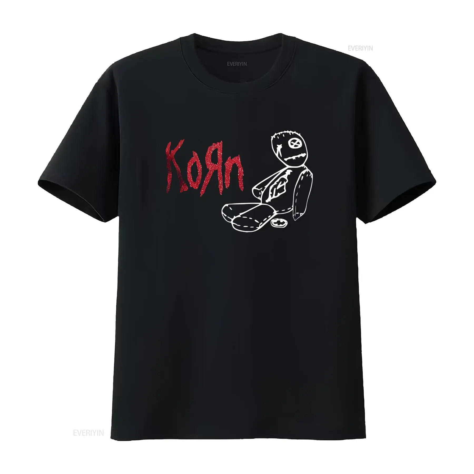 Korn Red Glitter Baby T Shirt  - đánh giá và giá Baby Xl