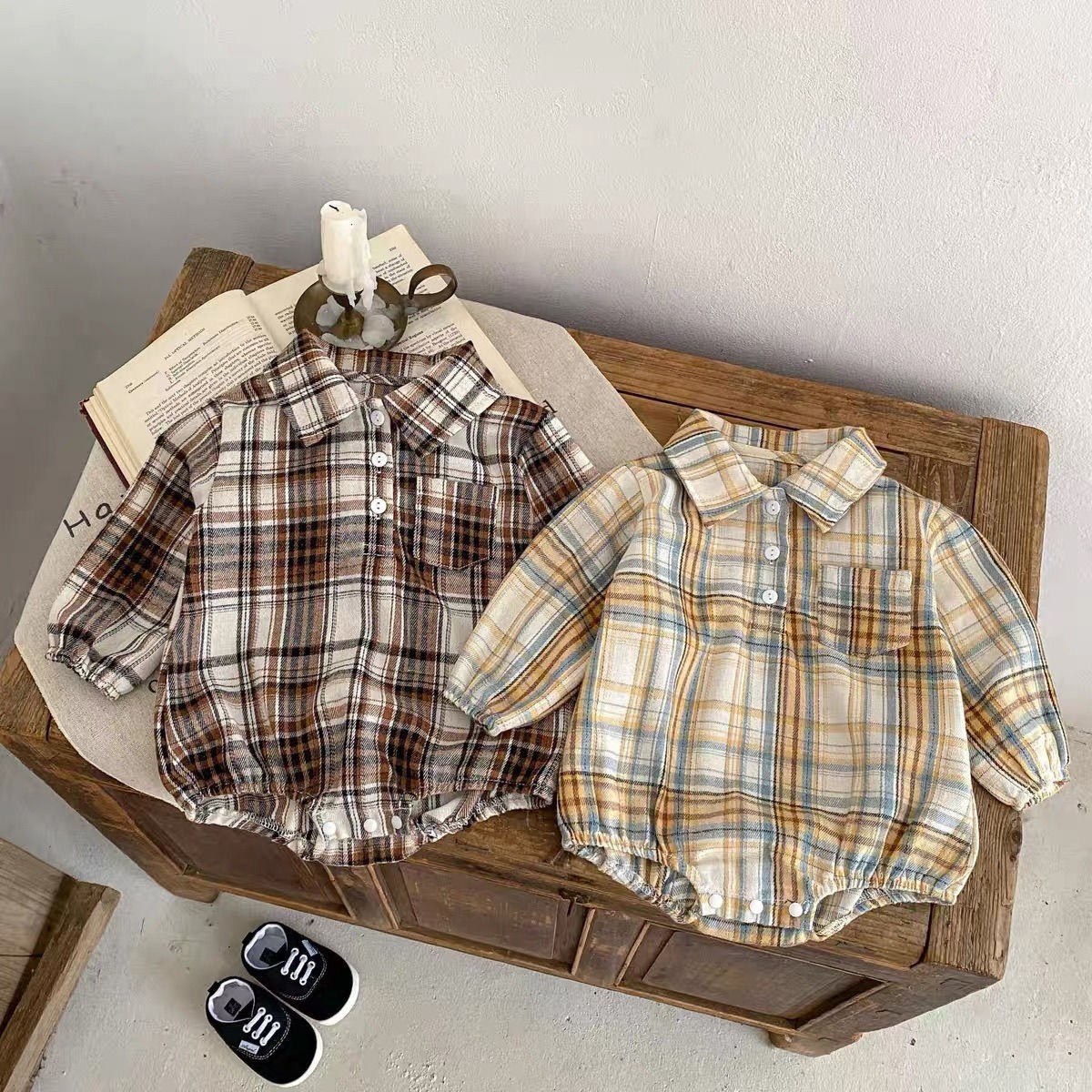 Ircomll 2 pcs Infant Baby Plai - đánh giá và giá Baby Clothing Designer