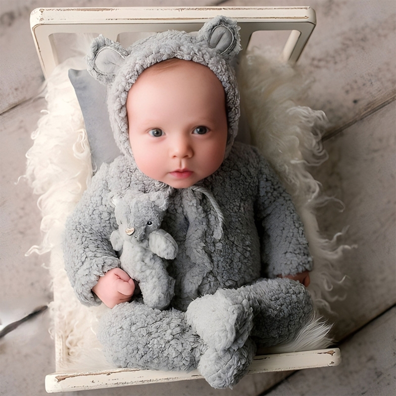 2Pcs Photography Props for Bab - đánh giá và giá Baby Clothing Onesies