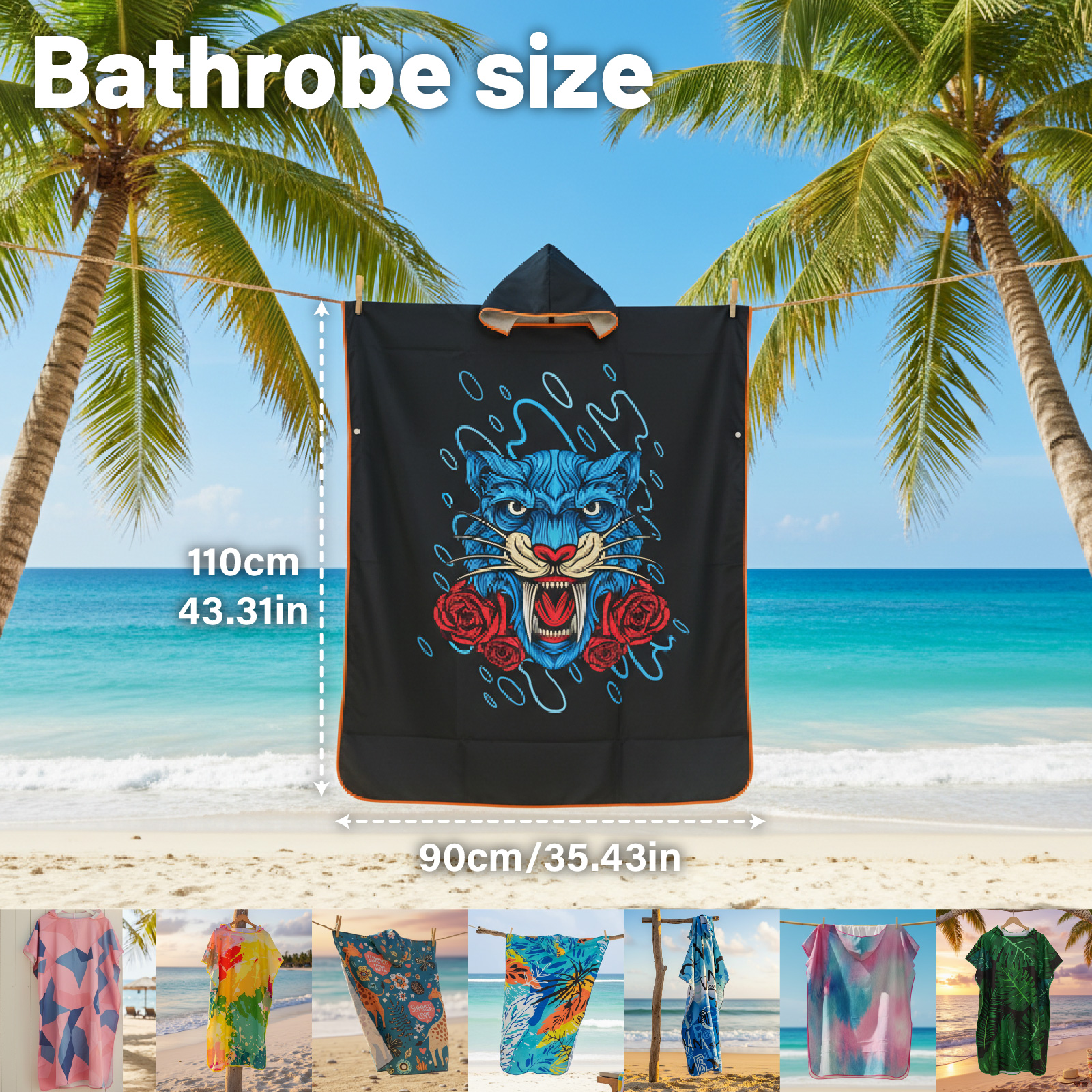 plus Size Quick-Dry Hooded Bea - đánh giá và giá Hooded Bath Towel