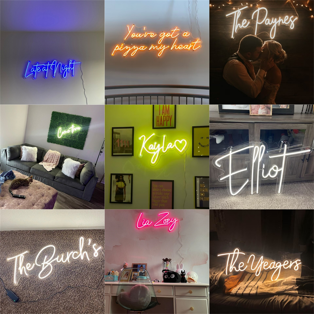 Custom Neon Sign LED Light, Ba - đánh giá và giá Baby Clothing Names
