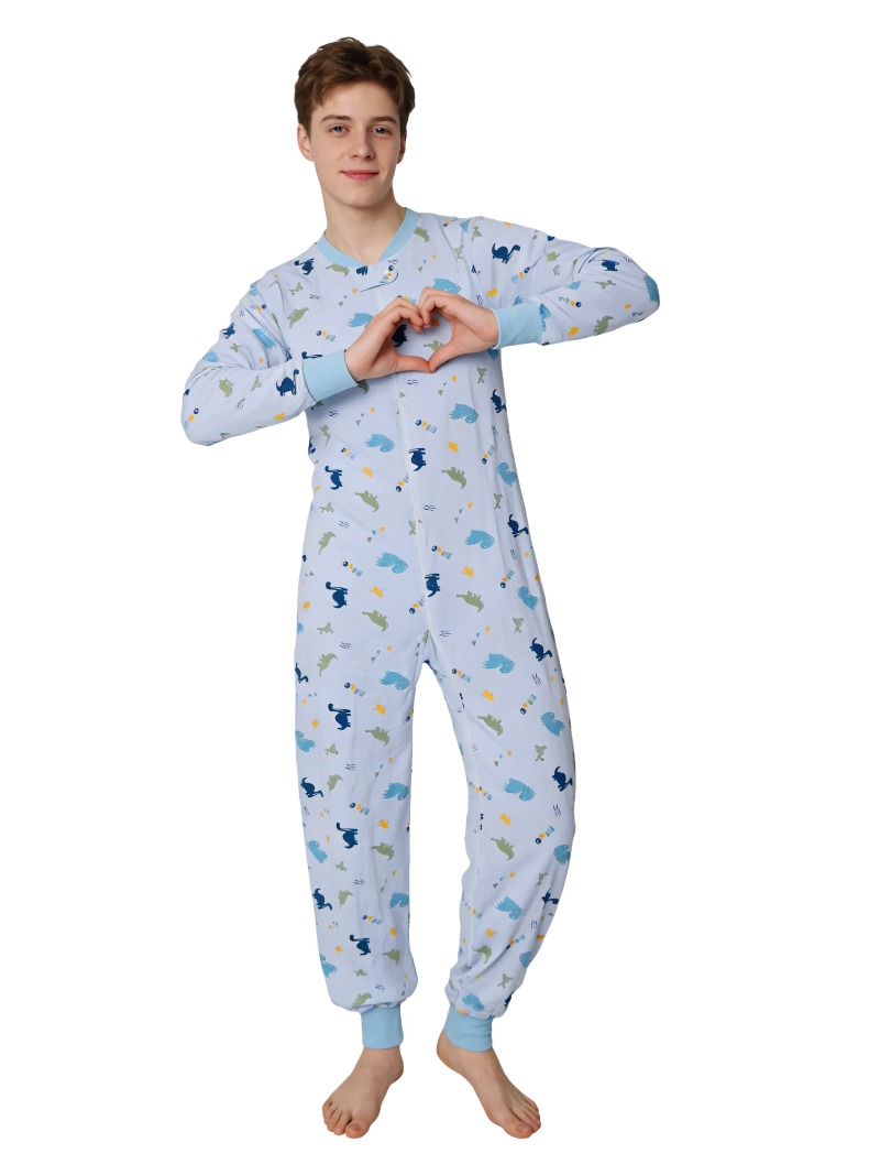 XXXL Adult Underwear Blue Dino - đánh giá và giá Baby Clothing Onesies