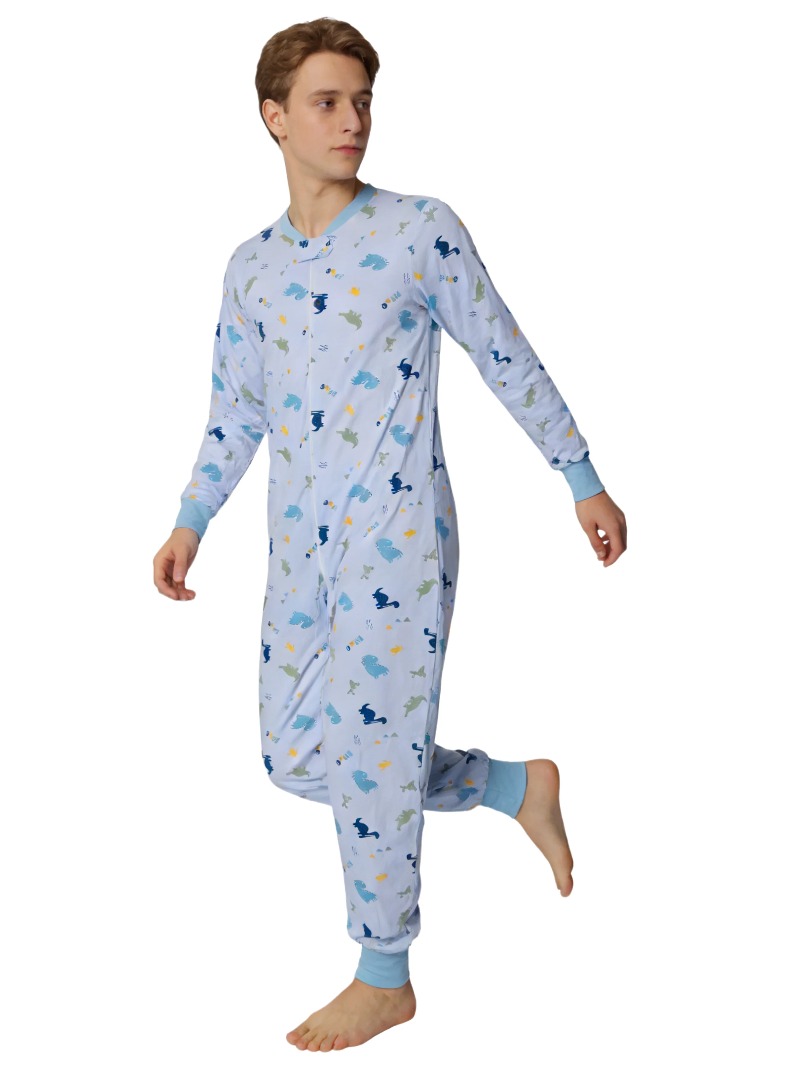 XXXL Adult Underwear Blue Dino - đánh giá và giá Baby Clothing Onesies