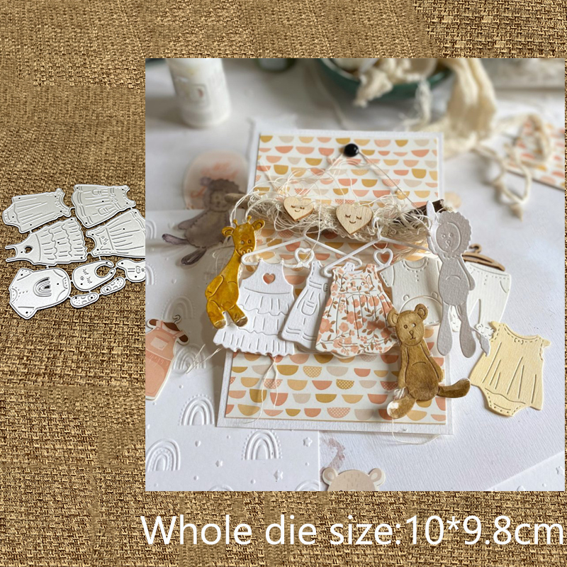 New Design Craft Metal stencil - đánh giá và giá Baby Clothing Designer