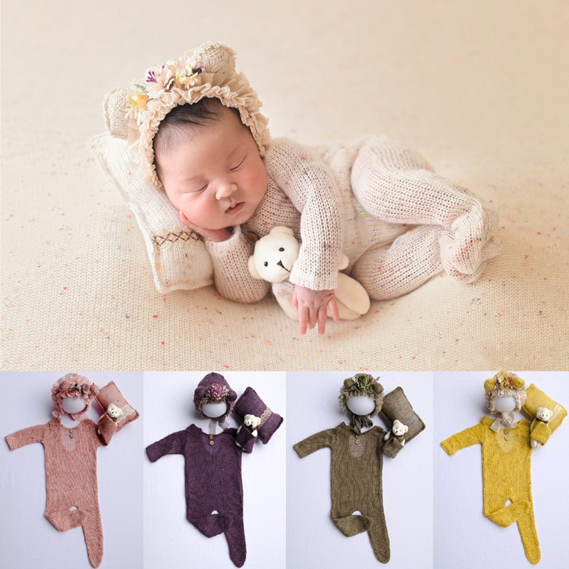 Newborn Photography Props  New - đánh giá và giá Baby Clothing Onesies