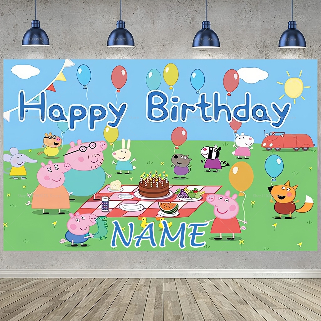 Custom Name Cartoon Peppa Pig  - đánh giá và giá Baby Clothing Names