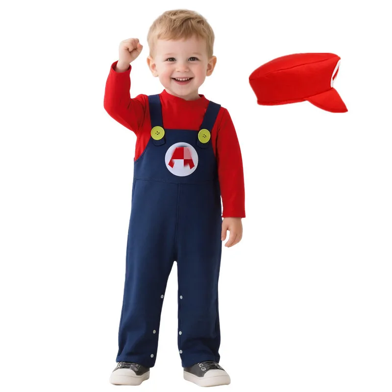 Baby Plumber Costume Red Green - đánh giá và giá Baby Clothing Unisex