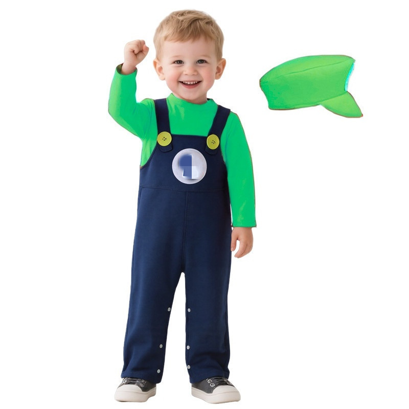 Baby Plumber Costume Red Green - đánh giá và giá Baby Clothing Unisex