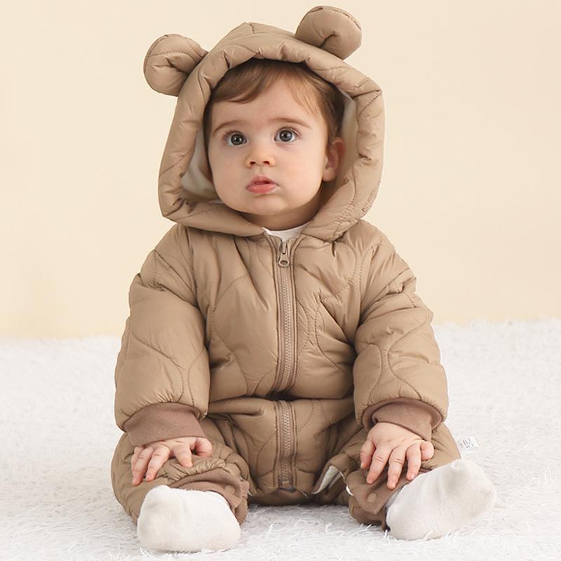 Newborn Baby Romper Winter Thi - đánh giá và giá Baby Clothing Zip