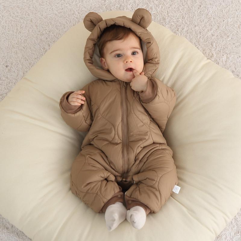 Newborn Baby Romper Winter Thi - đánh giá và giá Baby Clothing Zip