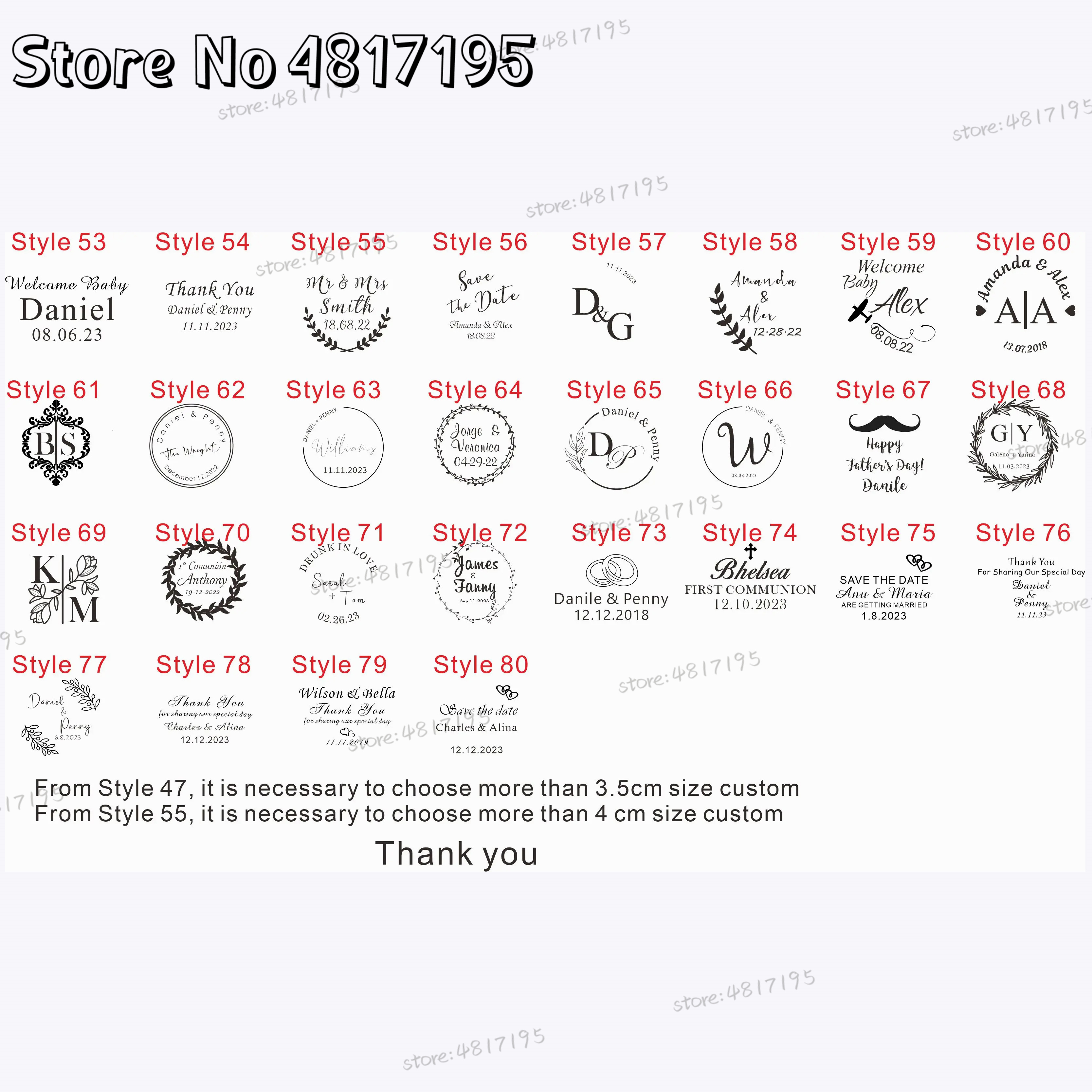 10 20 50Pcs Personalised Weddi - đánh giá và giá Baby Clothing Names