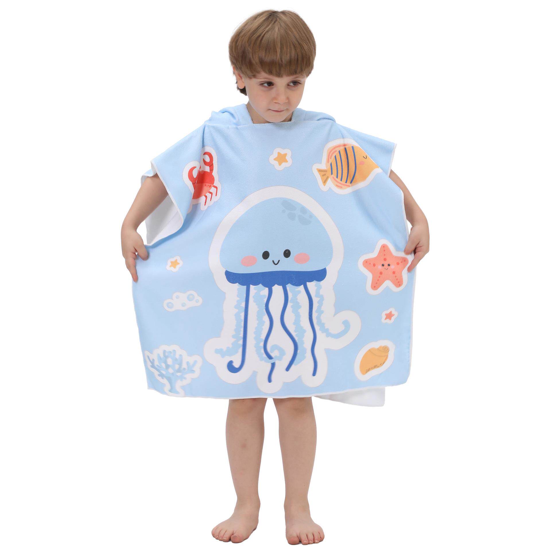 Cartoon Baby Bath Towel Microf - đánh giá và giá Hooded Bath Towel