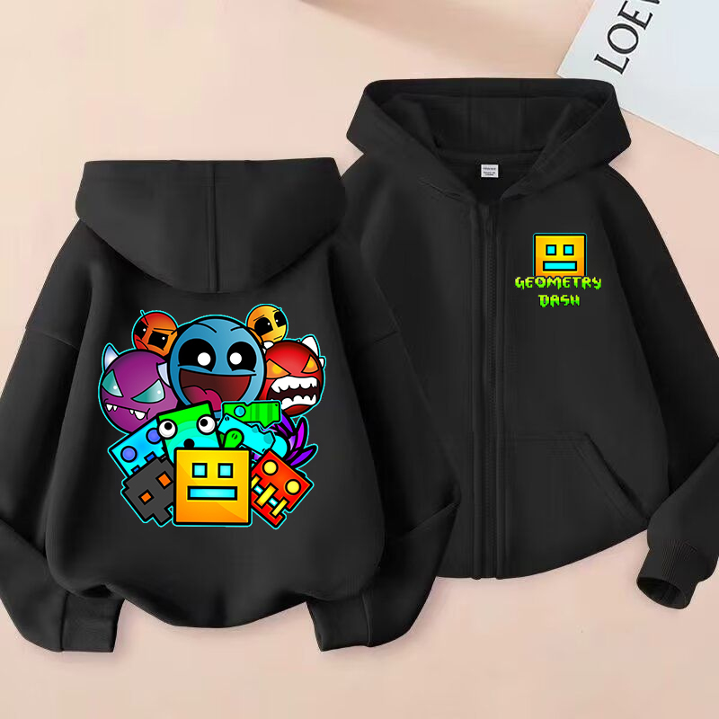 Funny Zip Up Sweatshirts Geome - đánh giá và giá Baby Clothing Zip
