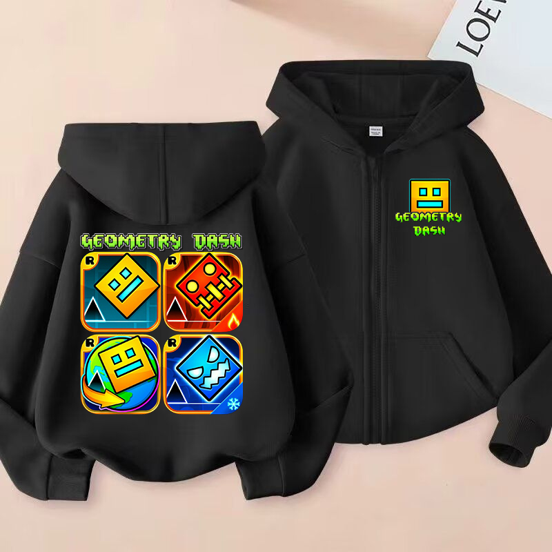 Funny Zip Up Sweatshirts Geome - đánh giá và giá Baby Clothing Zip