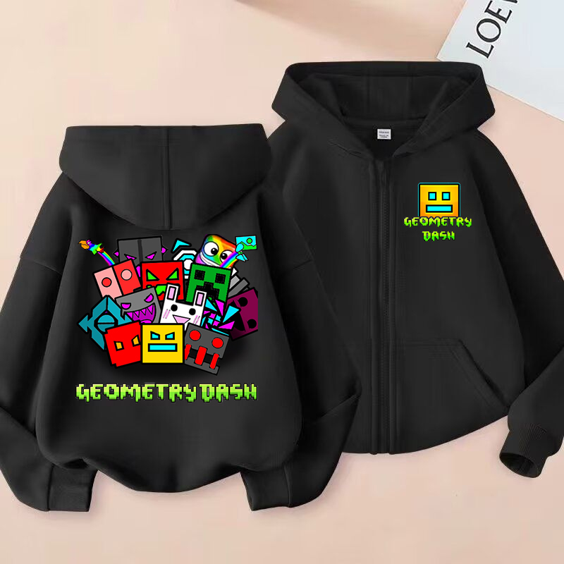 Funny Zip Up Sweatshirts Geome - đánh giá và giá Baby Clothing Zip