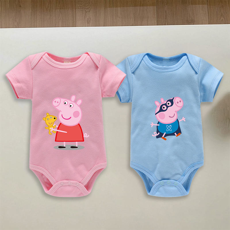 Peppa Pigs Baby Clothes Romper - đánh giá và giá Baby Clothing Onesies